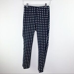 Zara Basic B/W‎ Checkered Pants Gingham Size XS